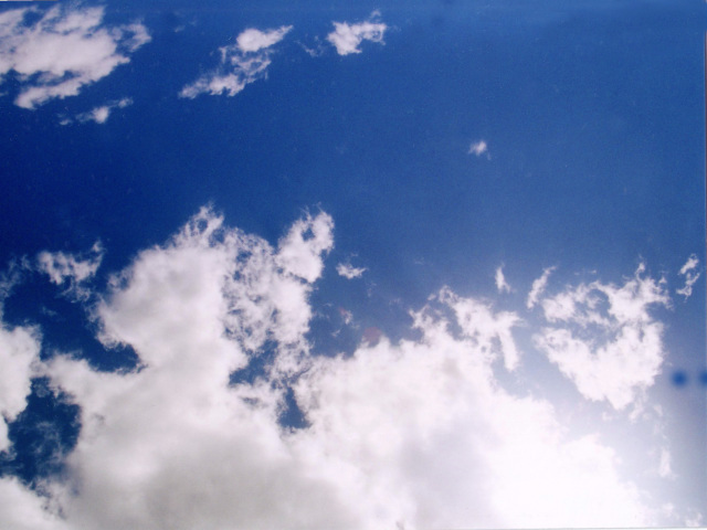 空の写真２３　空と雲